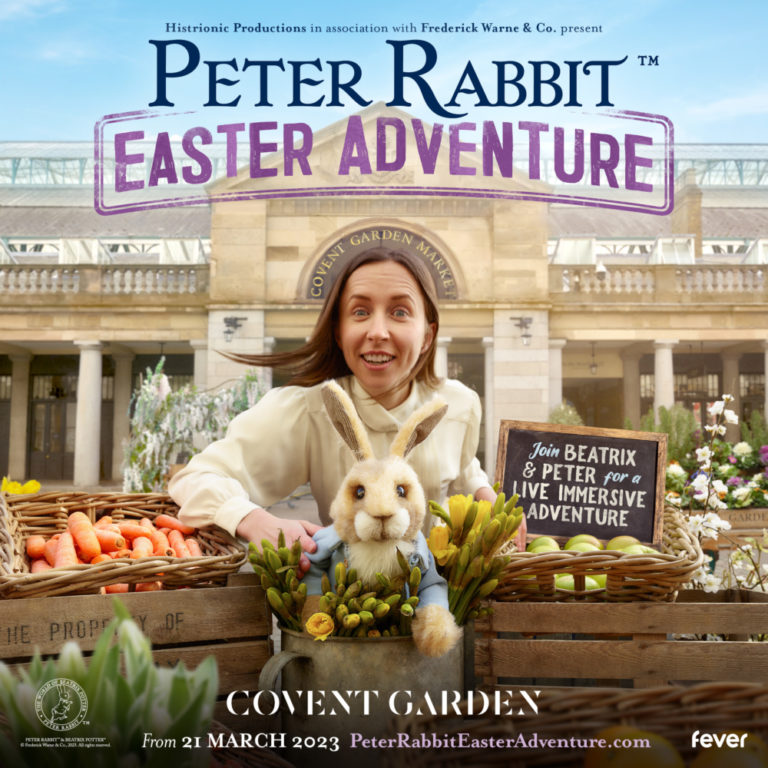 Win a family ticket to The Peter Rabbit Easter Adventure in Covent ...